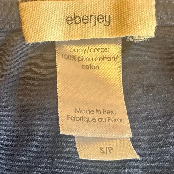 Eberjey Navy Wide Leg Jumpsuit - Picture 4 of 6